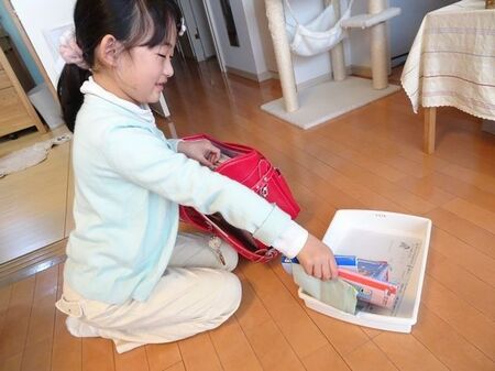 『できたよBOX』で宿題の忘れもの無し!