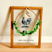 材料費300円で簡単!ウッディ男前インテリアフレーム