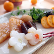 こんにゃくのガーリックステーキ。お酒も好きだけど節約&ダイエットもね♪