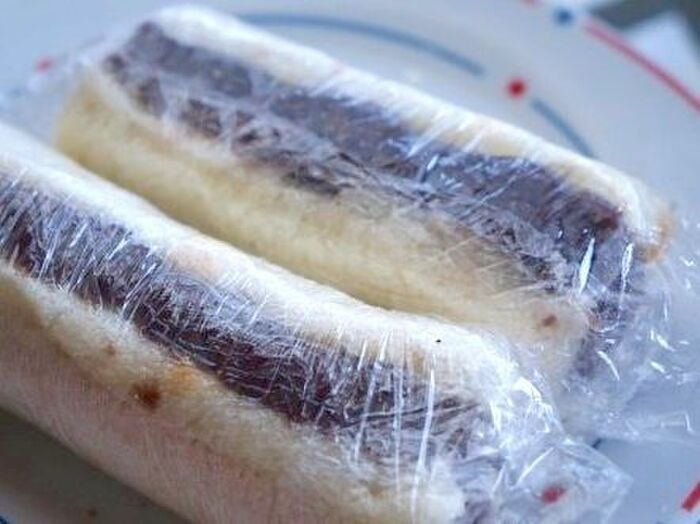 6.ラップでしばらく置く。