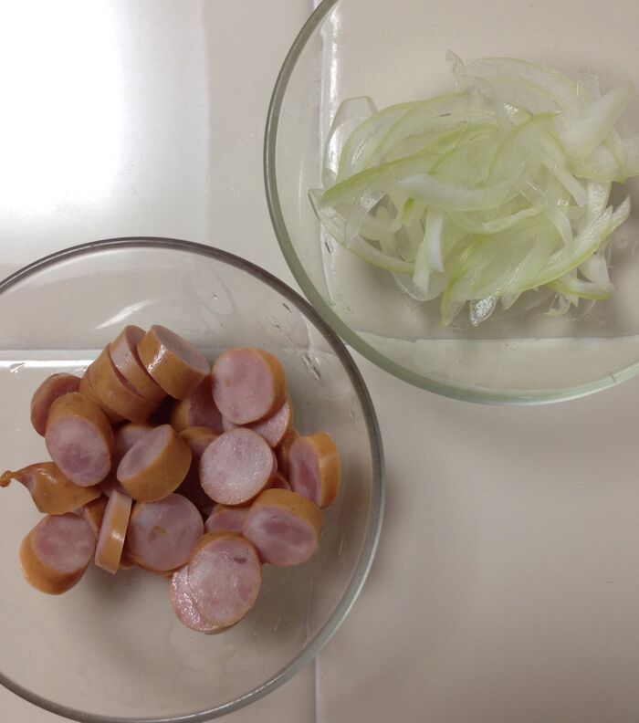 主な材料は3つだけ*