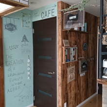 【リノベーション】壁面は大きなキャンバス♪ペイントで壁をお店風にリメイク☆