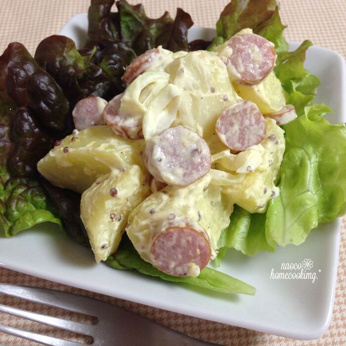 粒マスタードがポイント*簡単♪ジャーマンポテトサラダ