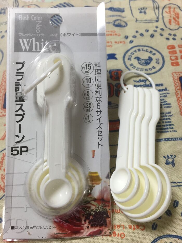 セリアの計量スプーン