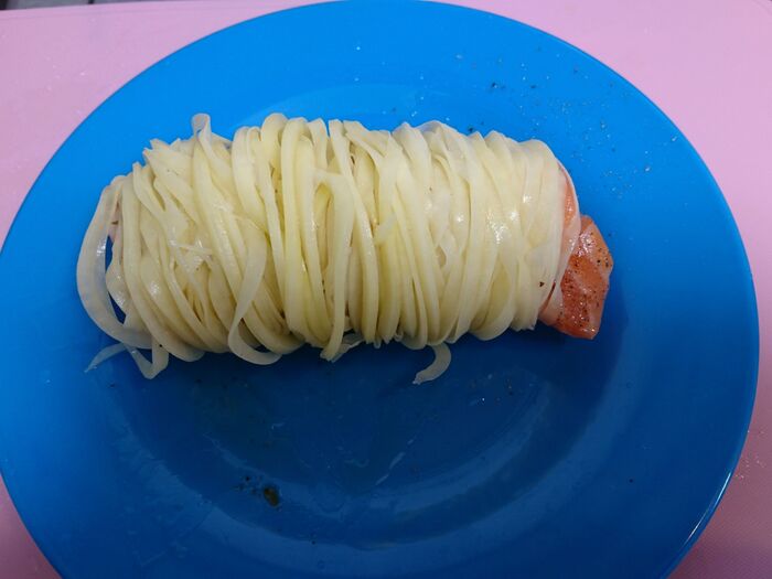 まきまきする。