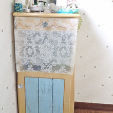 プチプラリメイク♪シンプルな棚を大人可愛く!