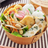 新生活応援!かんたんお弁当レシピ「春のヘルシー彩り弁当」