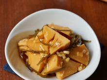 漬けるだけで簡単!タケノコの香味醤油漬け