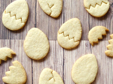 【抜き型は牛乳パック】イースターに食べたい!割って楽しいたまごクッキーの作り方