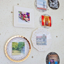 プチプラで海外風ディスプレイ♪プレート型フォトフレームの作り方