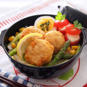 新生活応援!かんたんお弁当レシピ「塩からあげ丼弁当」