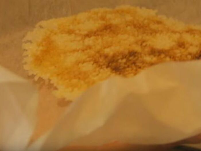 ■残ったご飯でおせんべいを作る方法4.電子レンジで加熱する