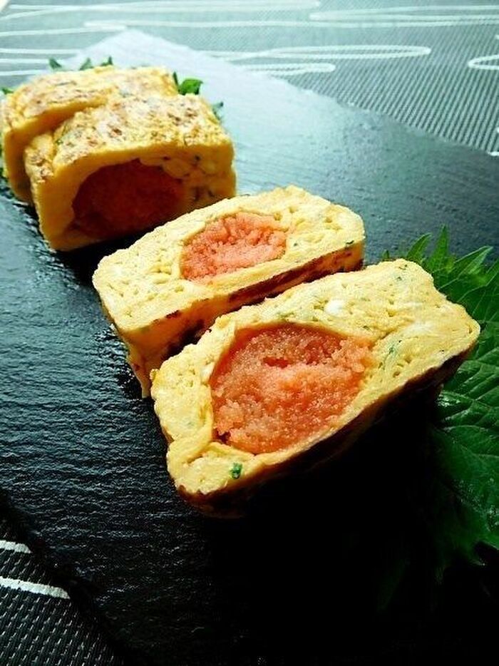 明太子まるごと卵焼き!!