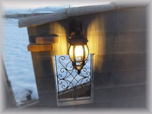 【ステップ13】ウォールライト取付方編!《塗り壁フェンスDIY》