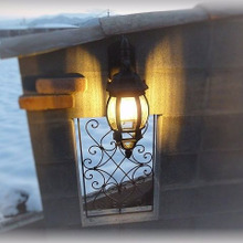 【ステップ13】ウォールライト取付方編!《塗り壁フェンスDIY》