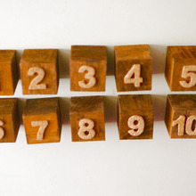 塗って貼るの2STEPで簡単!ナンバーマグネット!知育おもちゃにも☆