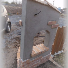 【ステップ14】下地モルタルの塗り方編!《塗り壁フェンスDIY》