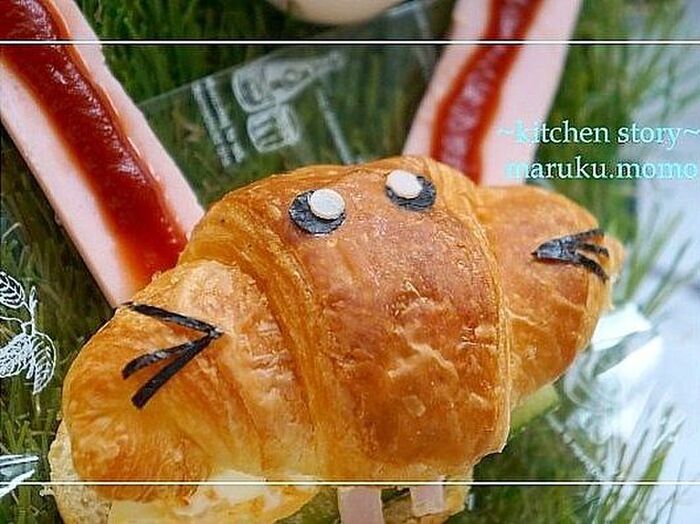 5.魚肉ソーセージの耳の場合。