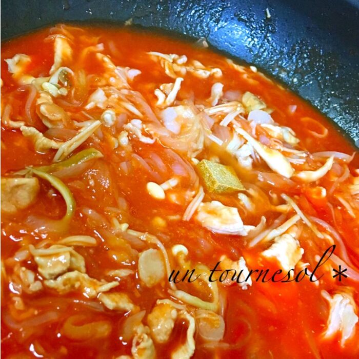 ⑤あとは煮込めば完成☆