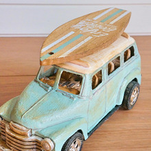 100均のおもちゃの車を!夏のインテリアにピッタリ!サーフ車にマイナーチェンジ♪