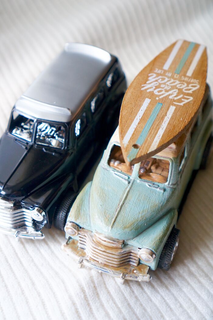 元の車と並べてみました。