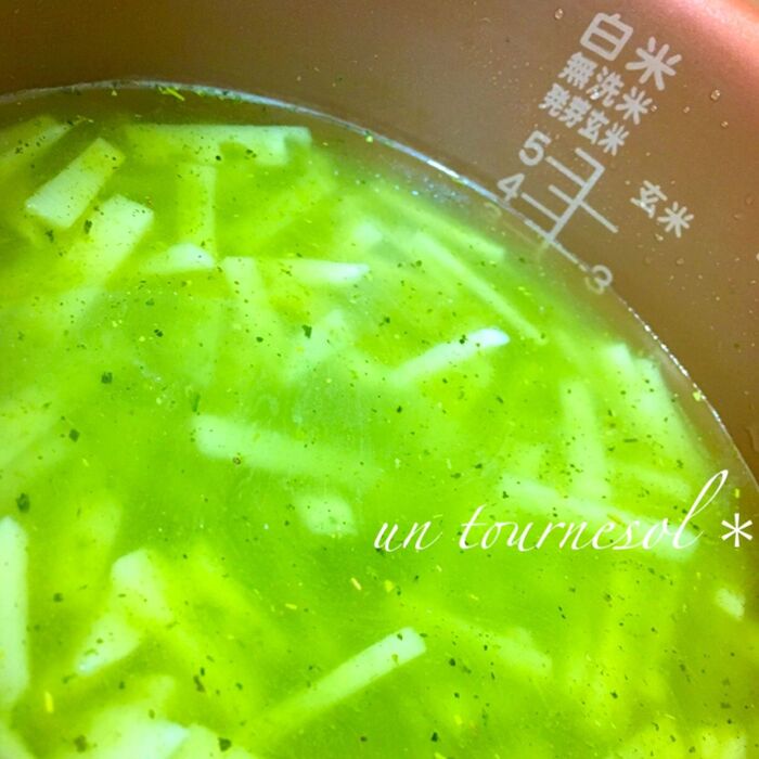 ③すべて炊飯器におまかせ!