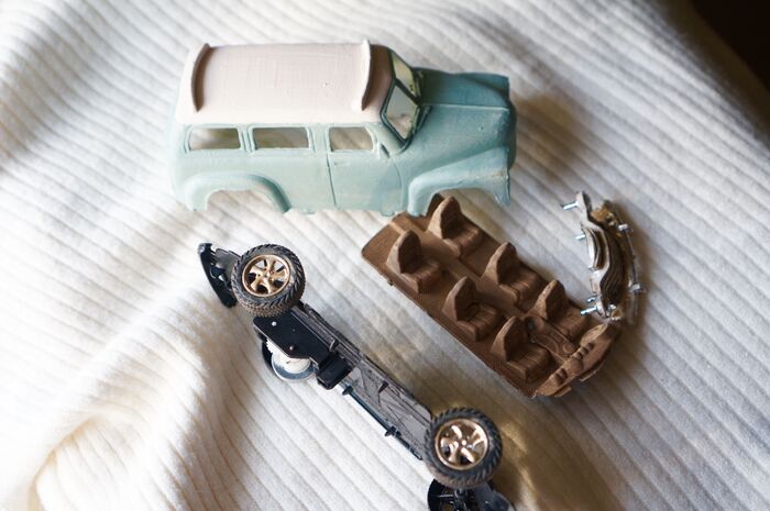 塗ったパーツを大集合