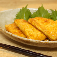 お酒にもご飯にも合うお豆腐照り焼き