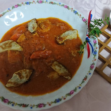 PinkiSweetsさんの“簡単にお店の味♡バターチキンカレー”つくれぽ、もちパパ