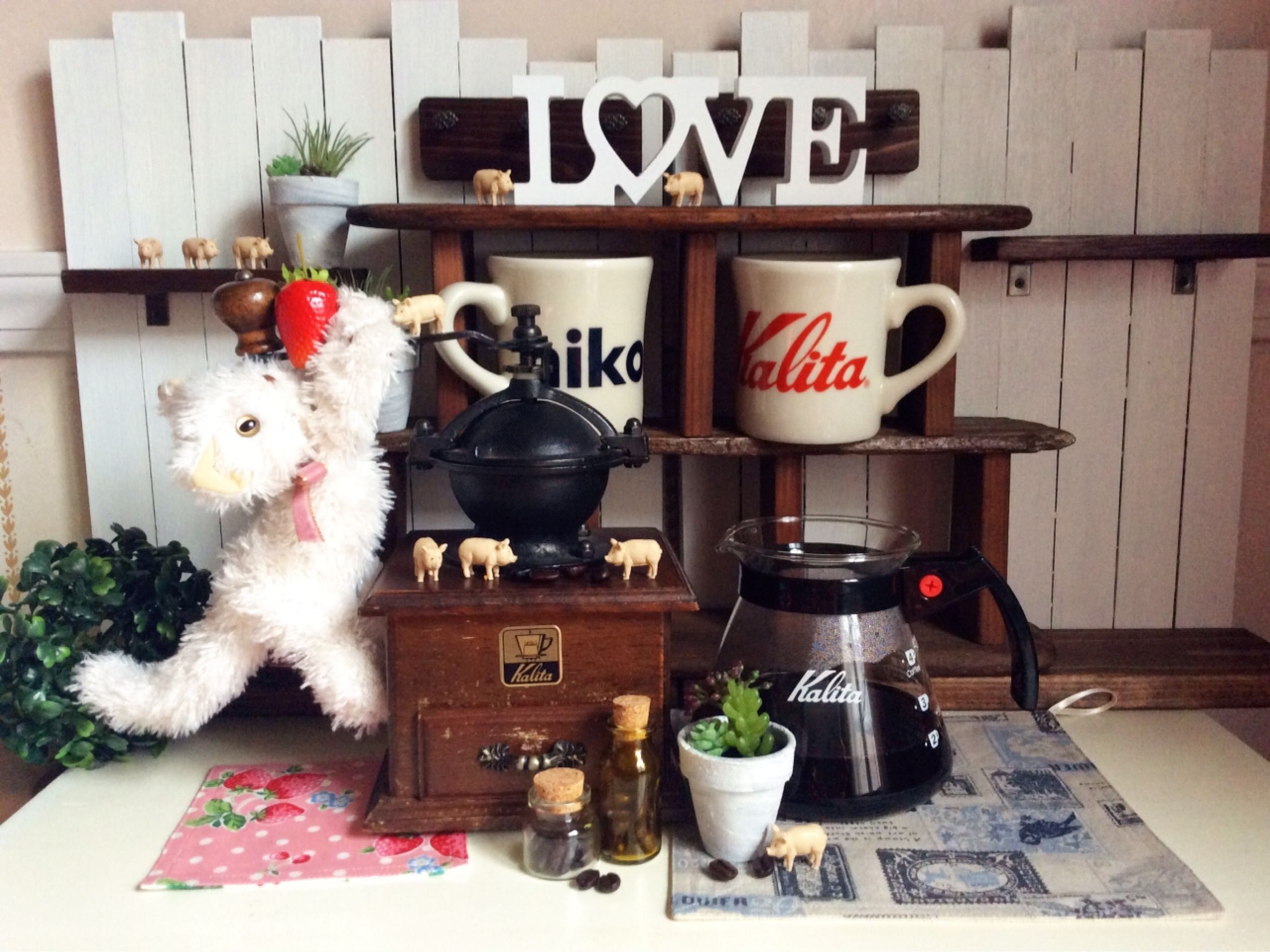 ラブリー♡おうちカフェ♡イメージディスプレイ♡