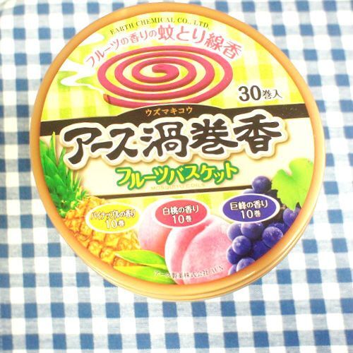フルーティーなアロマ蚊取り★アース フルーツバスケット
