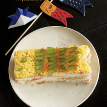 牛乳パック使用 こいのぼりちらし