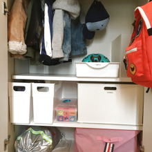 2歳の子どもが自分で身支度できる収納