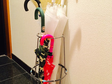 100均園芸用品3つ!300円で傘立てを手作り