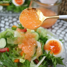 野菜たっぷり・すりおろし旨ドレッシング。