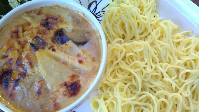 ラ王で作る★グラタンdeまぜ麺★熱くても冷めてもオッケィ!