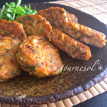 お弁当にオススメ☆免疫力アップに‼もずくキムチの鶏つくね