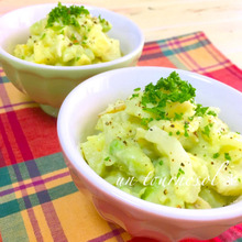 アンチエイジングに♪ハチミツ入り!アボカドポテトサラダ