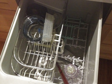 発想の転換、食器洗浄機の使い方!水切りカゴとして活用