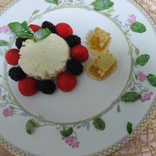 リコッタチーズを美味しく食べる方法、Comb Honey&berry2