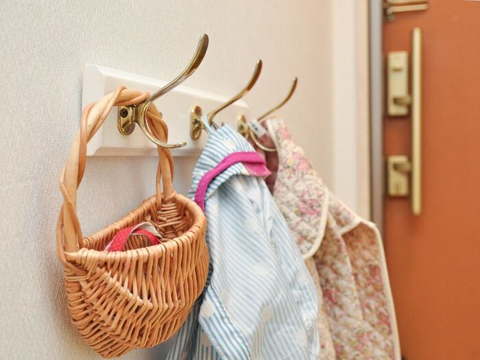 玄関が子どもの物でゴチャつかないための、3STEP