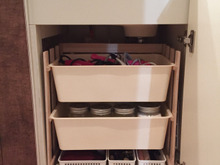 ALLダイソーで洗面台下の収納ラックをDIY♪