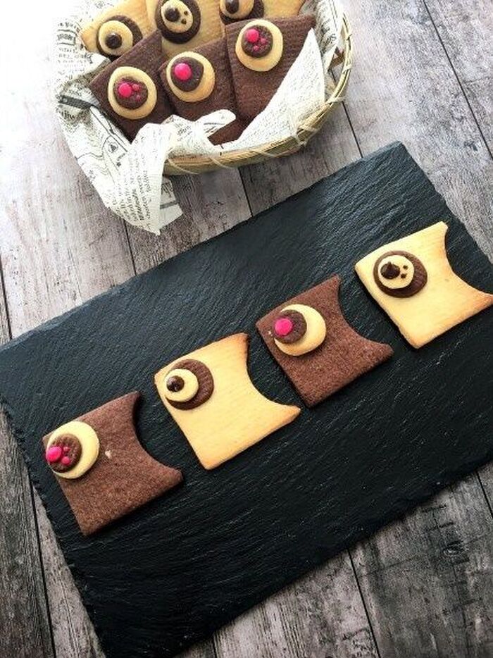 えっ!!見えない・・・でもこいのぼりクッキー