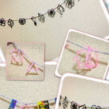 グルーガンで作るおしゃれなインテリアモチーフ