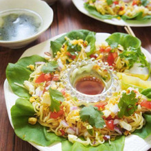 エスニックスタイル♪まぜそば・ミエンカム風