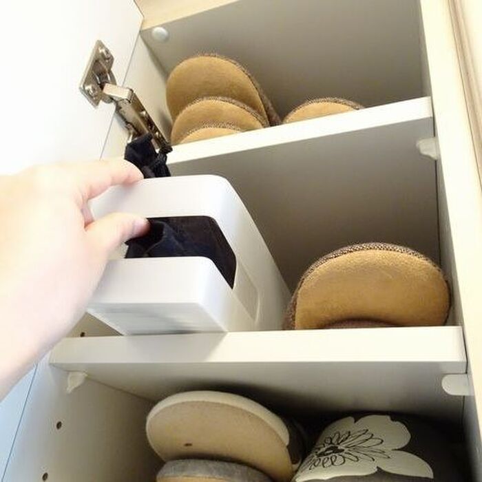 理由①取手が隙間、片手で楽に取り出せる