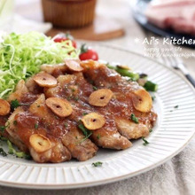 しっかり絡むタレでご飯が止まらない!豚肉のあんかけオニオンオイスターポーク♡