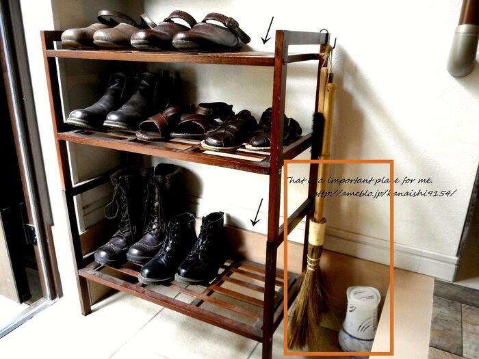 元々のシューズラック