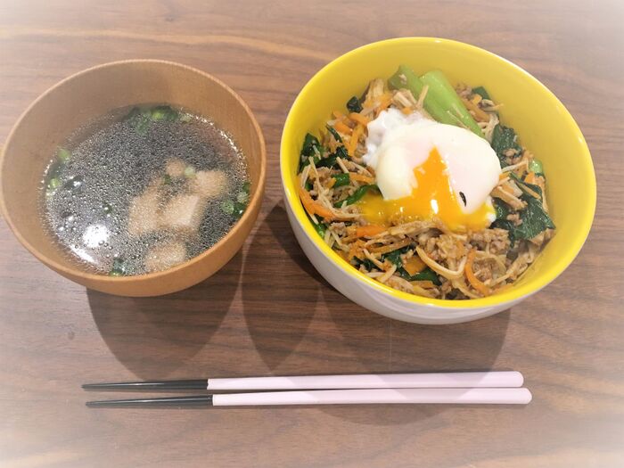 簡単!便利!『Kit Oisix(献立キット)』ビビンバと韓国風スープお試し