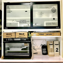 10年経ったニトリのキッチンボードを100均マステ&リメイクシートで簡単DIY